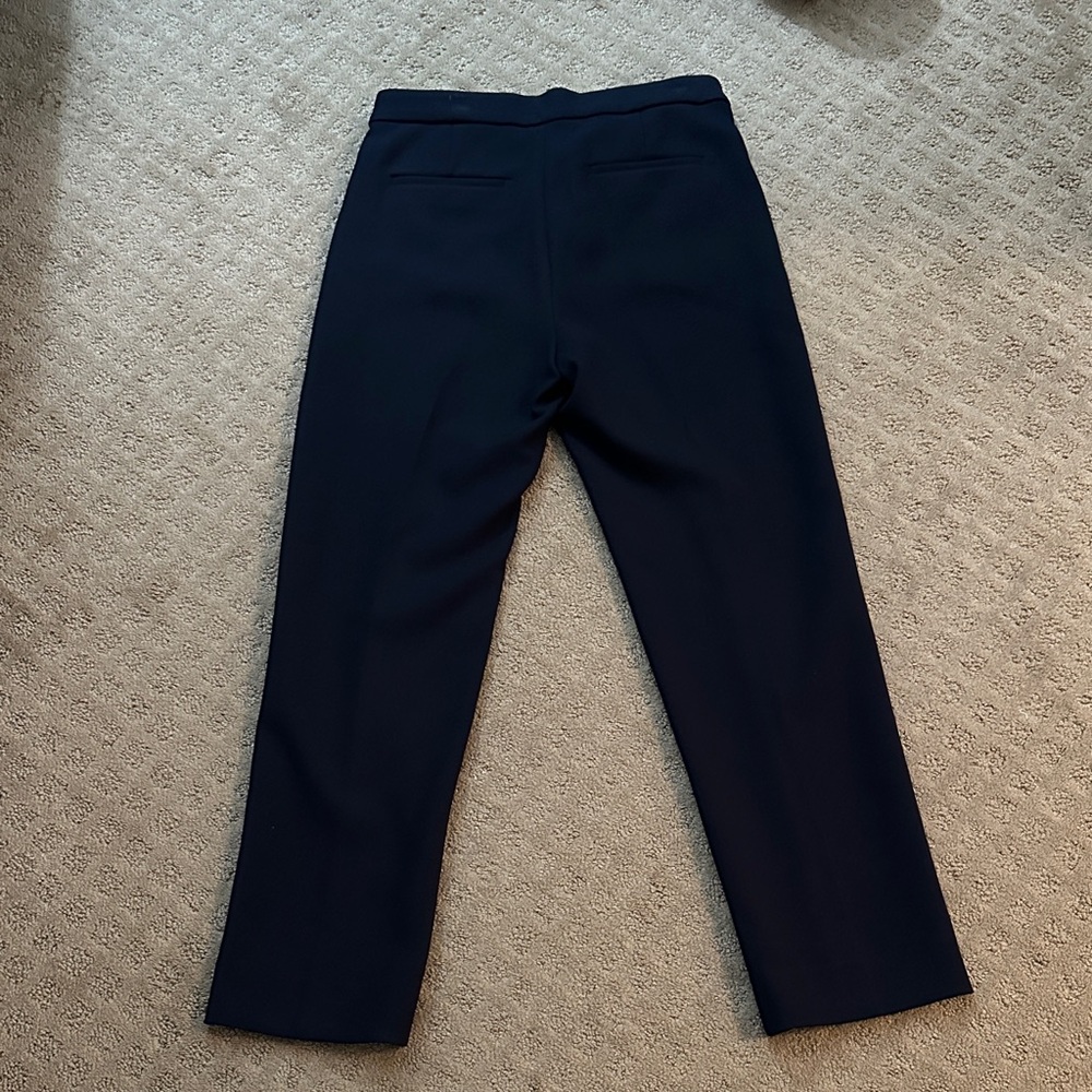 J. Crew Navy Women’s Straight Leg Kate Pants - Picture 2 of 4